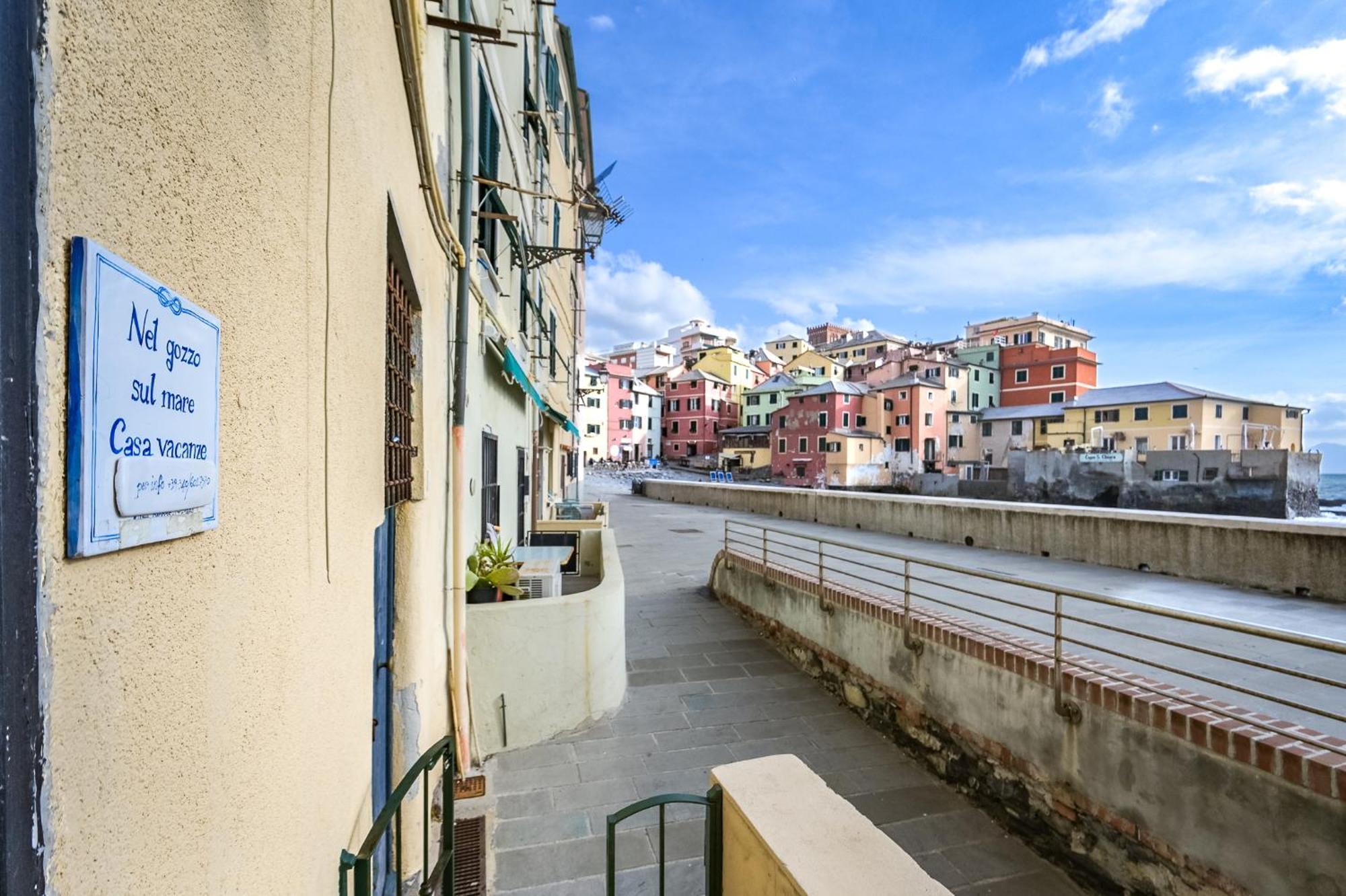 Ferienwohnung Nel Gozzo Sul Mare - Genovainrelax Exterior foto