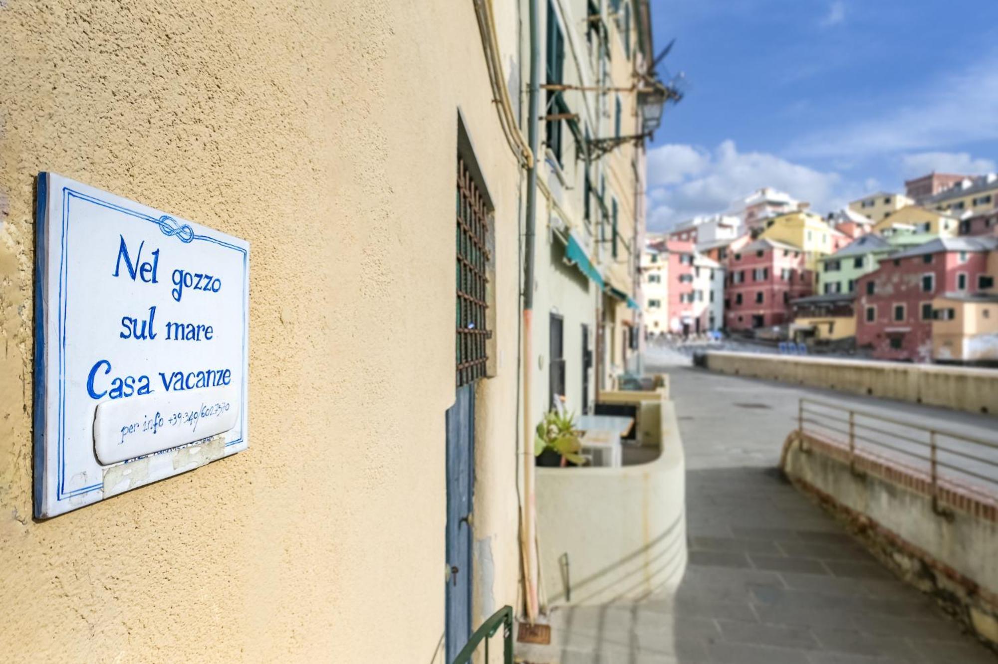 Ferienwohnung Nel Gozzo Sul Mare - Genovainrelax Exterior foto